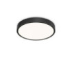 Ray LED Ceiling Light Black Plastic