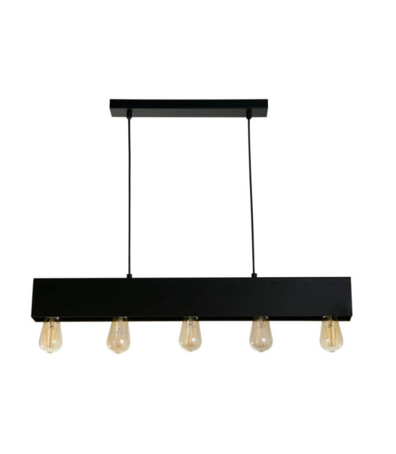 Lámpara colgante Piano Acero dulce Negro