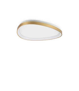 Gemini LED ceiling light Metal, Plastic Brass