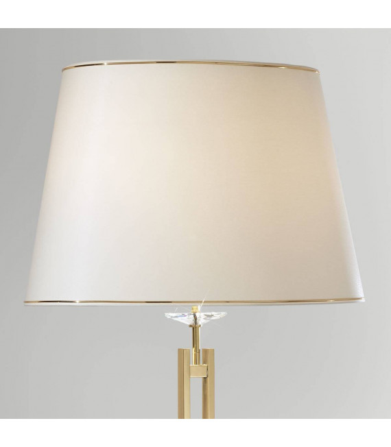 Klassische Stehlampe IMPERIAL Englisch Messing 2 Glühbirnen