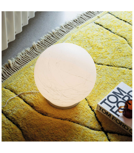 Lampadaire portable Carta Plastique Blanc