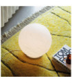 Portable floor lamp Carta Plastic White