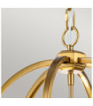 Suspension Feiss Acier Laiton bruni