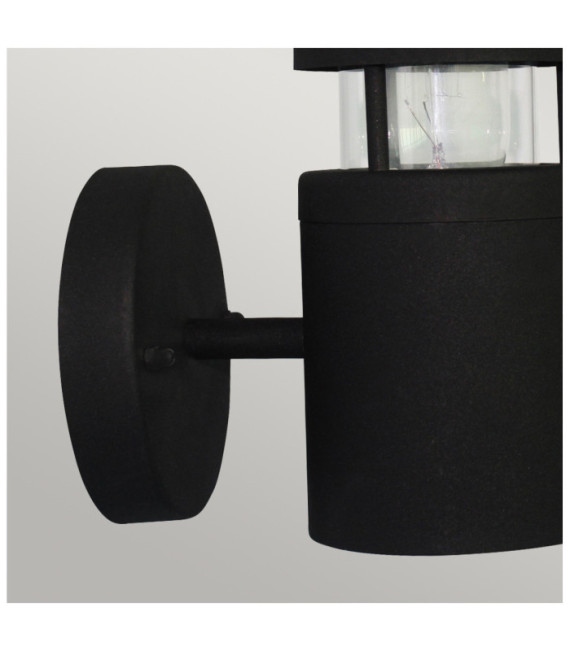 Hornbaek aplique exterior Negro, acero inoxidable 304