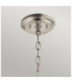 Kichler pendant light Steel, transparent grained glass Aged antique gray