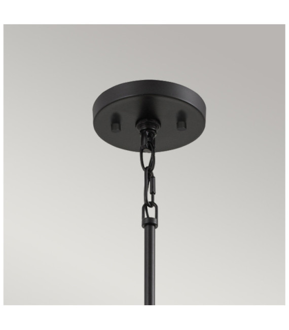 Quoizel Anhänger Stahl Black Earth