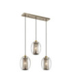 Kichler Pendant Lamp Glass,Steel Antique Pewter