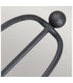 Quoizel wall light Steel Gray Ash