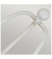 Wall light Quoizel Steel Aged white