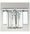 Quoizel wall light Steel, Crystal, Glass Polished chrome