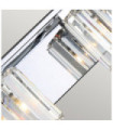 Quoizel wall light Steel, Crystal, Glass Polished chrome