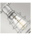 Plafonnier Quoizel Acier Nickel brossé