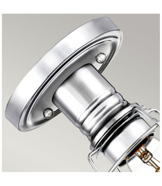 Plafonnier Quoizel Acier Chrome poli