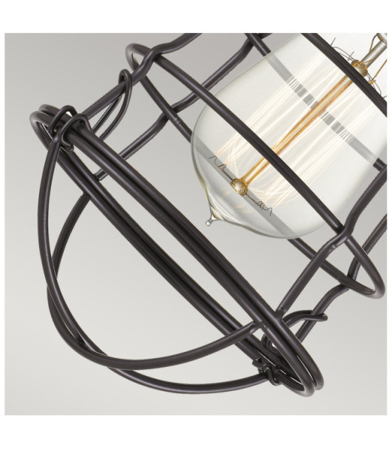 Quoizel Deckenleuchte Stahl Palladio Bronze
