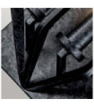 Wall light Quoizel Steel Old Black