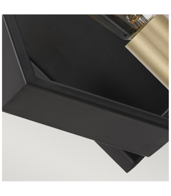 Quoizel wall light Steel Black Earth