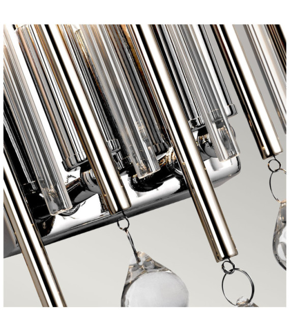 Applique murale Kichler Cristal,Acier Chrome poli