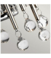 Applique murale Kichler Cristal,Acier Chrome poli