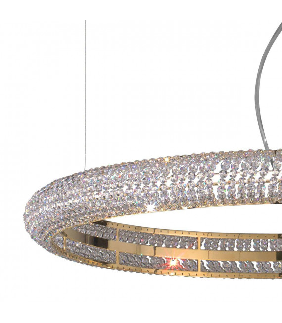 Colgante de diseño NOBILE Gold 24 quilates 1 bombilla