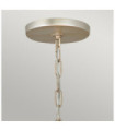 Suspension Hinkley Acier inoxydable,cristal L'or champenois