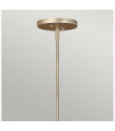 Suspension Hinkley Acier inoxydable,cristal L'or champenois