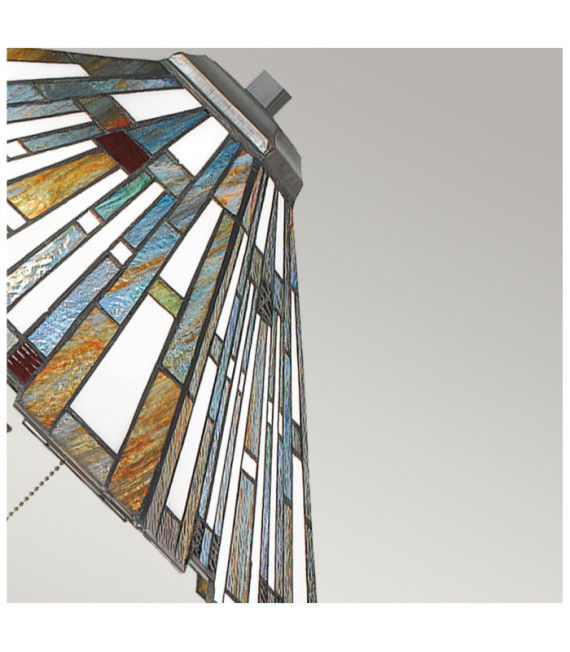 Quoizel Floor Lamp Steel, resin, art glass Valiant bronze