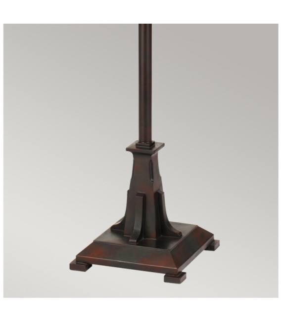 Quoizel Floor Lamp Steel, resin, art glass Valiant bronze