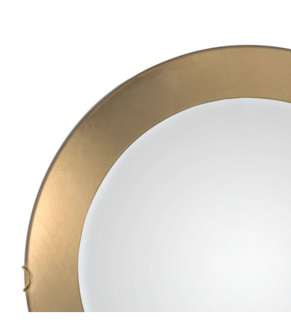 Plafoniera MOON 24 carati oro 2 lampadine