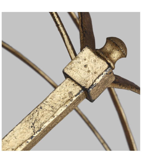 Suspension Feiss Acier Or antique