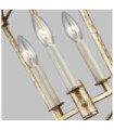 Suspension Feiss Acier Or antique