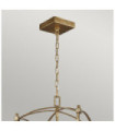 Suspension Feiss Acier Or antique
