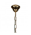 Chandelier en cristal AMARO Or 24 Carats 5 ampoules
