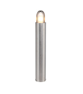 Paignton Außenstehleuchte Milchglas, Edelstahl 316 Edelstahl (Silber)