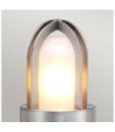 Lampe sur pied extérieur Paignton Verre dépoli,acier inoxydable 316 Acier inoxydable (argent)