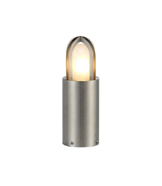 Lampe sur pied extérieur Paignton Verre dépoli,acier inoxydable 316 Acier inoxydable (argent)