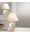 Lampe de table GIARDINO Or 24 Carats 1 ampoule