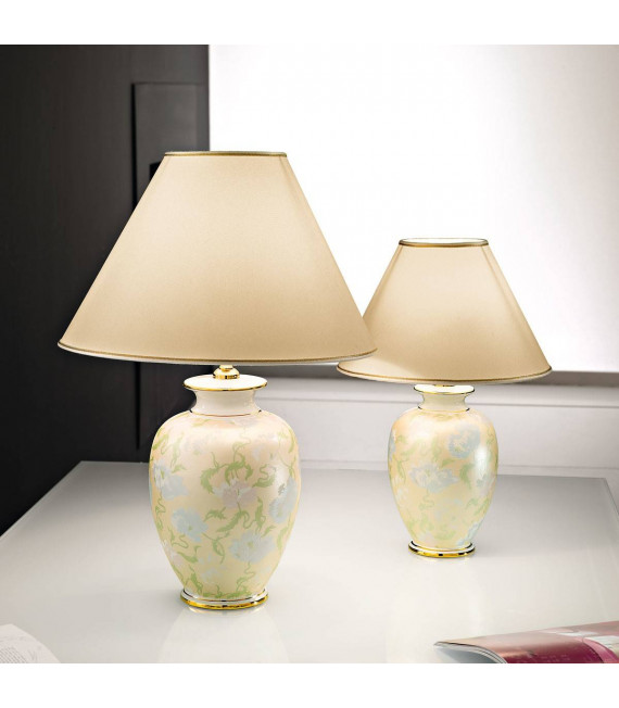 Lampe de table GIARDINO Or 24 Carats 1 ampoule