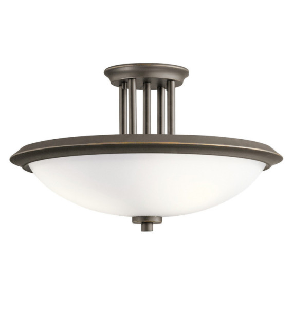 Plafoniera Dreyfus Bronzo Antico