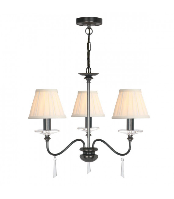 plafonnier ventilateur vintage 2 ampoules e27 max 60w brun patiné