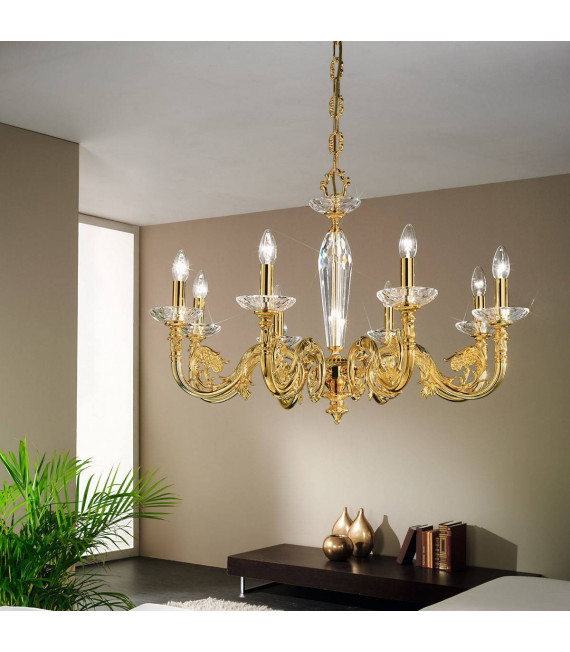 CONTARINI Chandelier 8 lights - 3