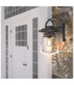 Quoizel exterior wall light Transparent glass, aluminum Western bronze