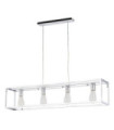 Sigalo pendant light Metal alloy Chrome