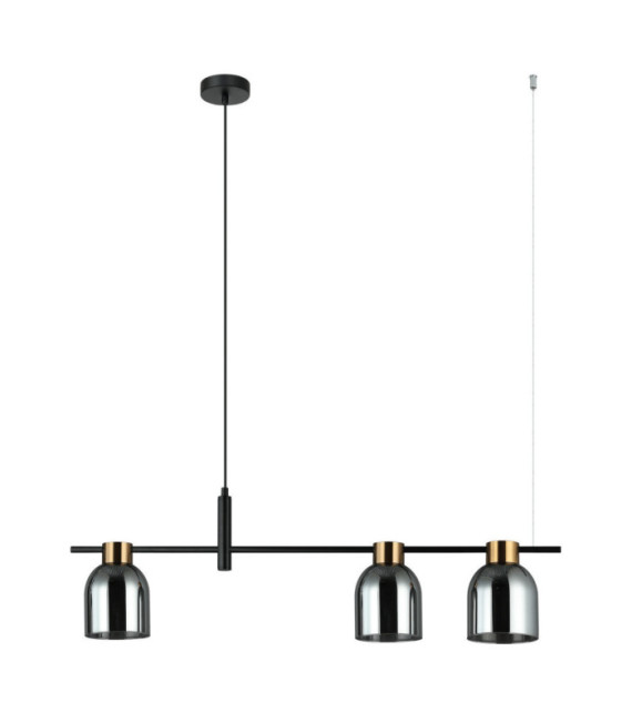 Suspension Servio Acier Noir