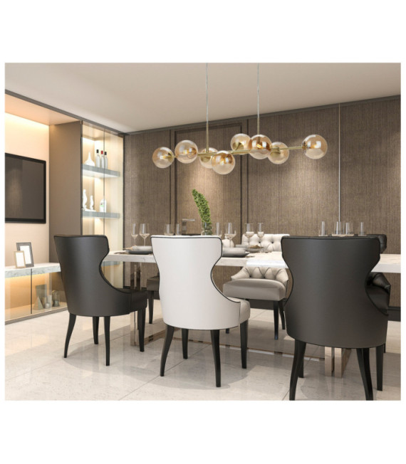 Suspension Erimida Verre,Acier Laiton