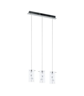 Suspension Shine Verre,alliage métallique Chrome