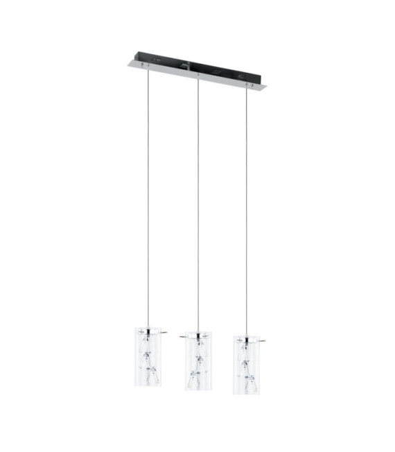 Suspension Shine Verre,alliage métallique Chrome