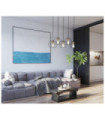 Suspension Aina Acier Noir