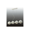 Suspension Sferio Alliage métallique Blanc