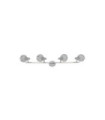 Barre de spots Brama Alliage métallique Chrome