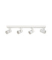 Spiela Spot Bar Steel, White Aluminum